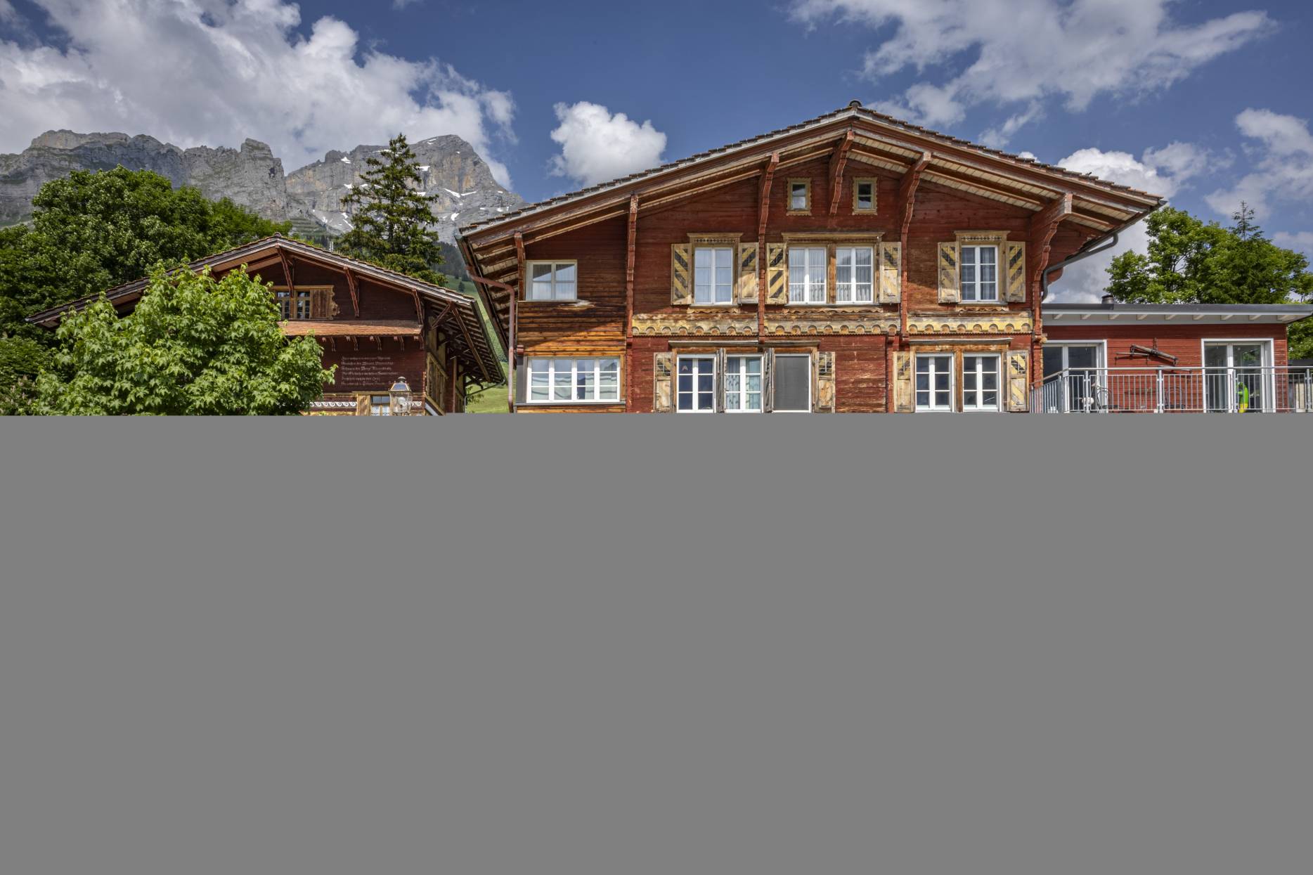 Ansicht West. Foto: Elia Schneider, 2023